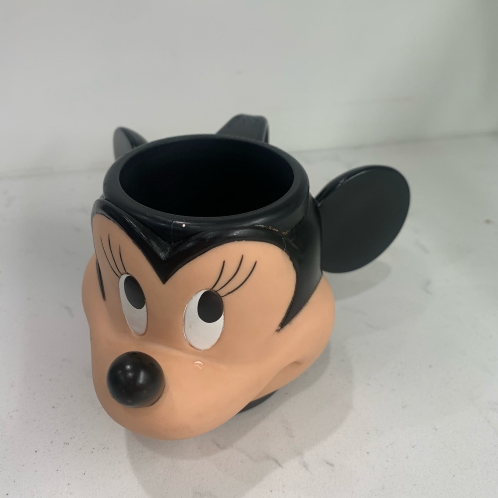 Mickey Mouse Vintage Collectible Plastic Promotional Drinking Cup Disney